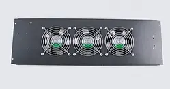 Вентиляторний блок для серверної шафи CMS MGSE Black 3-х в кришування 610мм