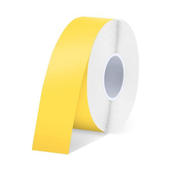 Жовті самоклейні термоетикетки UKRMARK 00879 15 мм 6 м для принтера UKRMARK 110 HW, фото 1