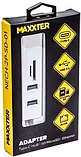 USB-хаб Maxxter ECH-2P-SD-01 White, фото 2