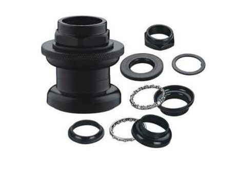 Кермова колонка Kenli KL-B202 нарізна 1", чорний (HSE-111), фото 1