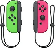 Набір ігрових контролерів Nintendo Joy-Con Набір 2 Контролера Joy-Con Неоновий зелений/Неоновий рожевий (45496430795) Pink 2 шт