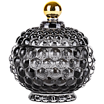 Скринька ємність для зберігання прикрас Фенікс сіра 12 см (9157-050)