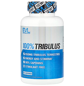EVLution Nutrition 100% якорці Tribulus (Трибулус) 650 мг 60 рослинних капсул