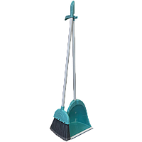 Мітла з совком Planet Royal бірюзова