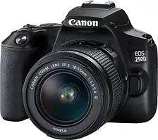 Фотоапарат Canon EOS 250D BK 18-55 DC III Black (3454C009AA)
