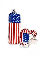Дитячий боксерський набір Danko Toys S-USA 1 з перчатками