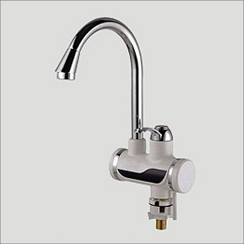 Проточний водонагрівач ELW02-E 3 kW з індикатором температури на мийку, фото 1