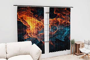 Штори з принтом «Палаючий вогонь. Burning fire», фото 2