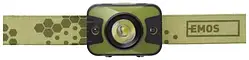 Ліхтар налобний Emos P3539 Black Green LED з фокусом
