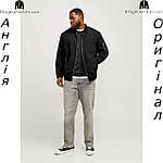 Куртка-бомбер чоловіча Jack & Jones (Джек енд Джонс) з Англії - весна/осінь - великих розмірів, фото 4