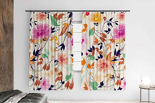 Штори з принтом «Квітковий Танок. Flower Dance», фото 1