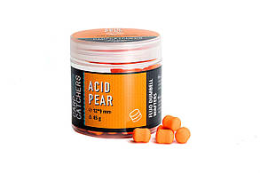 Вафтерc Carp Catchers Fluo Dumbell Wafters ACID PEAR 12*9 мм