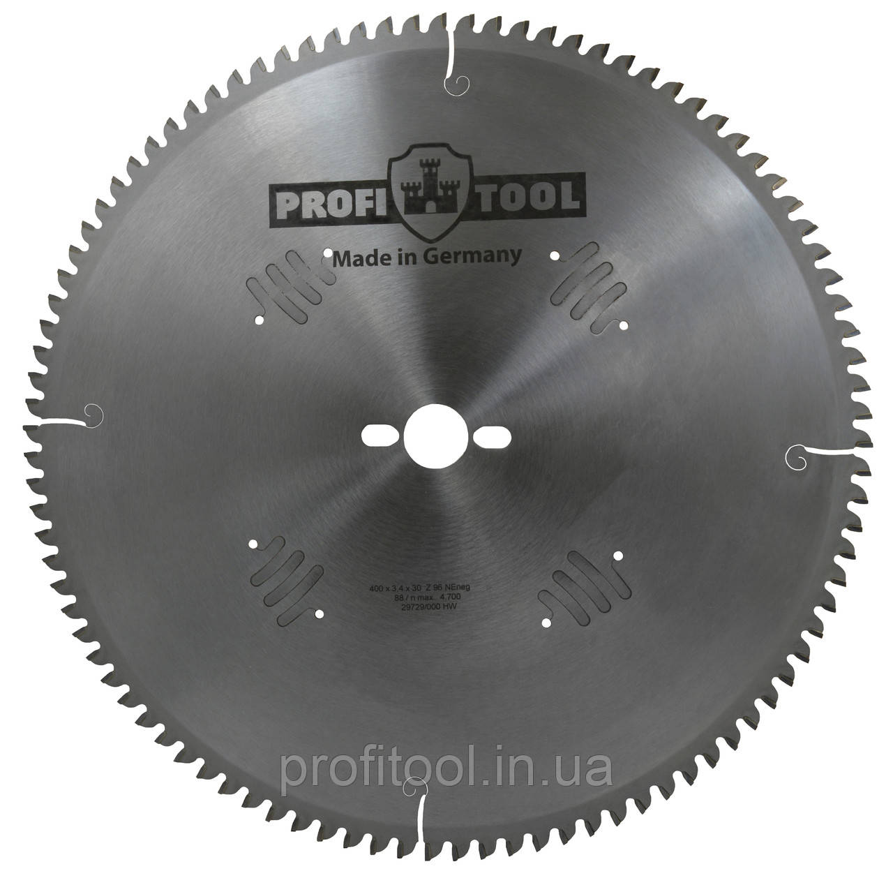 Диск пиляльний PROFITOOL - 400х3,4х2,8х30 мм Z=96, TFneg (NE) (2140002)