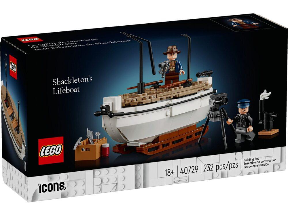 LEGO Icons Рятувальна шлюпка Шеклтона [40729], фото 1