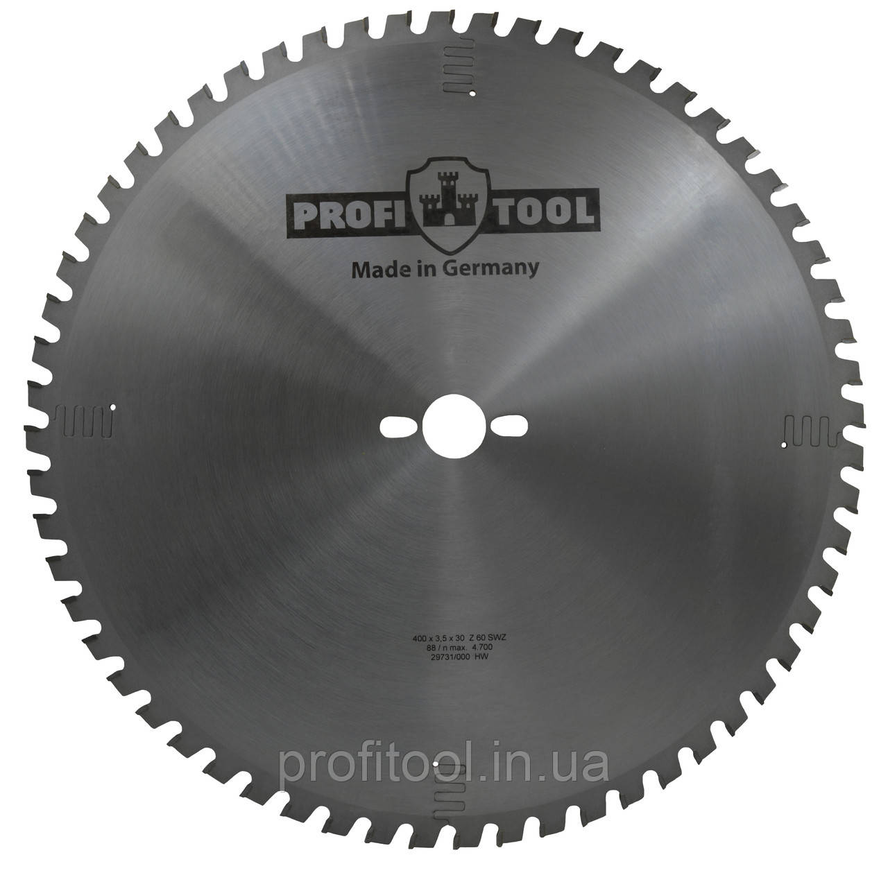 Диск пиляльний PROFITOOL - 400х3,5х2,52х30 мм Z=60, S-WZ (Super-ATB) (2140004)