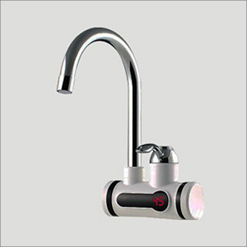 Проточний водонагрівач ELW12-EPW 3 kW з індикатором температури, УЗО на стіну, фото 1