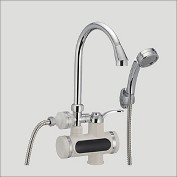 Проточний водонагрівач ELW11-E 3 kW з індикатором температури на мийку, фото 1