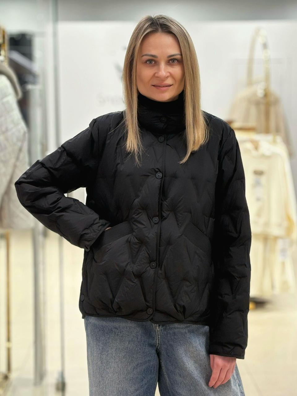 Жіноча куртка CHANEVIA 25109 Black, фото 1