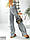 Жіночі джинси wide leg Jeans розмірний ряд 28,29,30,31,32,33, фото 5
