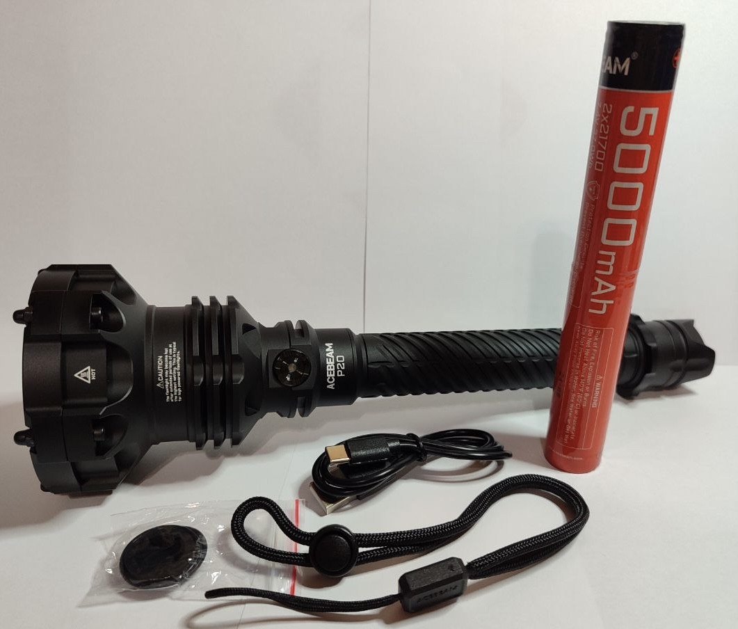 Acebeam P20 Luminus SBT-90.2 6500K біле світло, фото 1