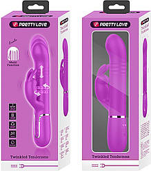Вібратор PRETTY LOVE Coale Twinkled Tenderness Purple, 7 vibration functions 4 rotation functions 4
