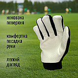 Воротарські рукавиці дитячі спортивні футбольні для воротаря футболістів дітей розмір 5 Hechpro (8241), фото 5