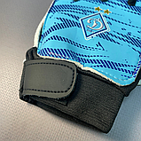 Воротарські рукавиці дитячі спортивні футбольні для воротаря футболістів дітей розмір 5 Hechpro (8241), фото 10