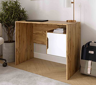 Письмовий стіл Junior 2 100х50 см  корпус дуб тахо TM Viorina-Deko