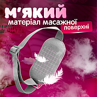 Менструальна нагрівальна подушка з масажем для полегшення спазмів рожева Brillix (WPB01-Pink), фото 8