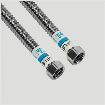 Шланг гофрований для води Вода/Стандарт 1/2" ВВ 40 см ECO-FLEX, фото 1