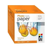 Фотобумага ColorWay PG2005004R White A6, 500л, глянцевый, 200 г/м2