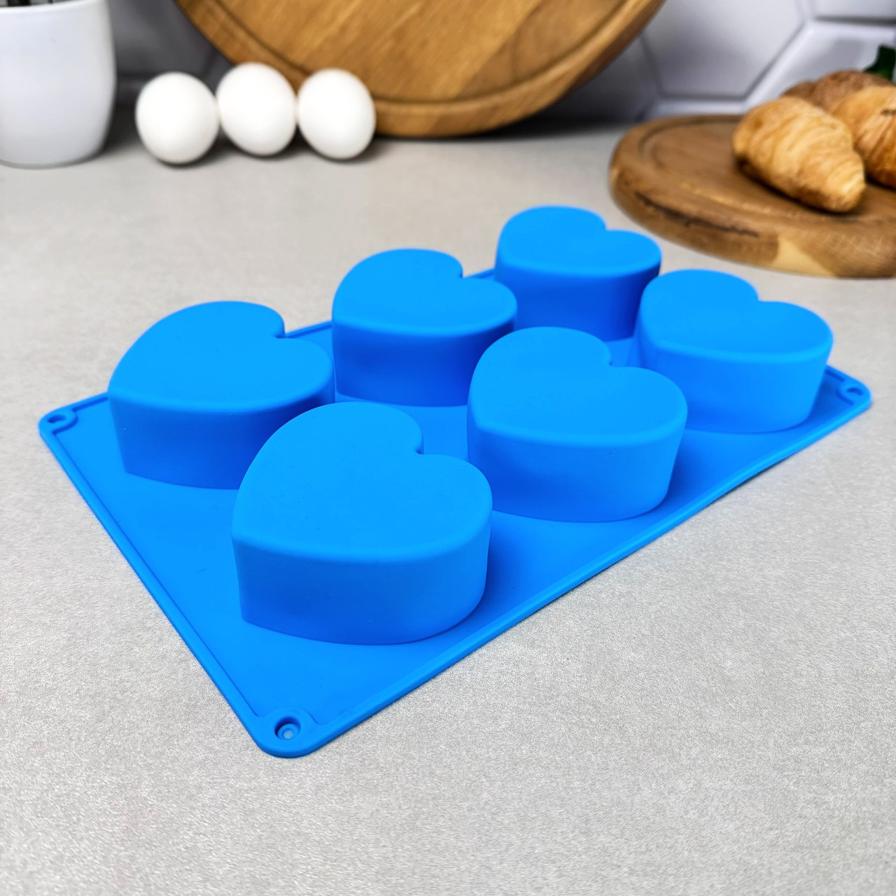 Силіконова форма для випічки Фігурна Серця