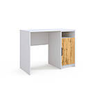 Письмовий стіл Юніор Корпус білий/Фасад Тахо, фото 7