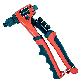 Заклепувальний пістолет посилений литим PROFI, 215 мм, заклепки 2,4-3,2-4,0-4,8 мм// HAISSER 64050