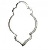 Металева вирубка для пряників "Новорічна іграшка 7" 1шт