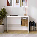 Письмовий стіл Юніор Корпус білий/Фасад Тахо, фото 3