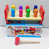 Розвиваюча дерев'яна іграшка Стукалка (MD0911), фото 2