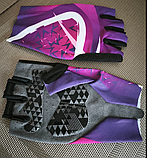 Велоперчатки унісекс XL Ширина ладони (без великого пальца) 10см, фото 3