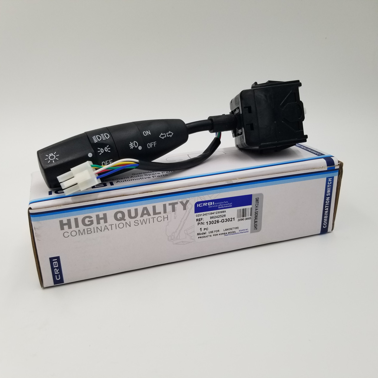 Перемикач світла з ПТФ Део Ланос CRB Корея, фото 1