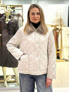 Жіноча куртка CHANEVIA 25128 Light Grey