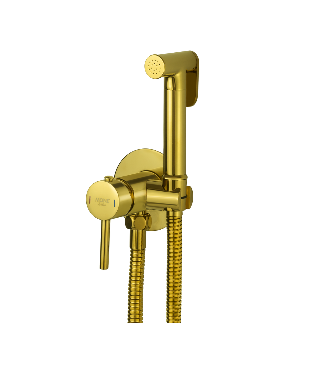 Гiгiенiчний душ зi змiшувачем прихованого монтажу MONE Deluxe 3225350G Gold