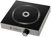 Плита настільна Sokany SK-231 кухонна, електроплита одноконфоркова, потужність 2000 Вт