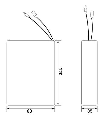 Акумулятор літій-полімерний 10000 mAh 12V, фото 4