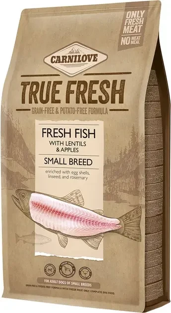 Корм сухий для собак малих порід Carnilove True Fresh Fish Adult Small Breed з рибою 11.4 кг