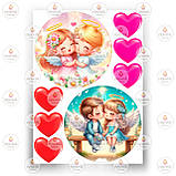 Друк їстівного фото — Вафельний папір — День Святого Валентина No117, фото 4