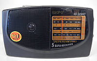 Портативный радиоприемник на батарейках KIPO KB-308AC wsx