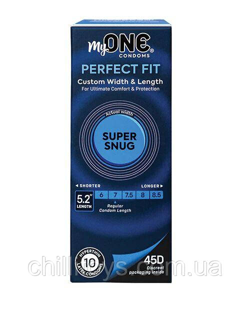 Презервативи MyONE Super Snug 10 шт, картонна коробка