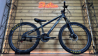 Велосипед гірський спортивний 26" CORSO Phantom PH-26367 сірий на зріст 130-145 cм
