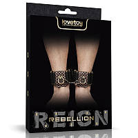 Преміальні наножники Rebellion Reign Ankle Cuffs, Коричневий