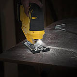 Лобзик бездротовий з підсвіткою та 2 акумуляторами 21V для різки по дереву металу електричний в кейсі, фото 6